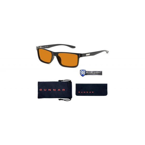 Купить Очки для компьютера GUNNAR Vertex Amber Max VER-00112, Onyx